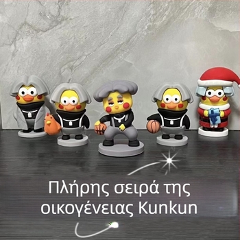IKUN Chicken General φιγούρα ρητίνης για διακόσμηση αυτοκινήτου