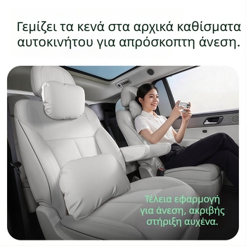 Aion N60: σετ εσωτερικών αυτοκινήτων αξεσουάρ με κεφαλική στήριξη, οσφυϊκή στήριξη και μαξιλάρι λαιμού