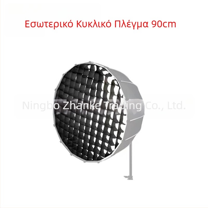 Softbox με πλέγμα για φωτογράφηση σε στούντιο, οκταγωνικό-ορθογώνιο πλέγμα με μοτίβο κυψελών, βαθύς απόδοση φωτός, γρήγορη εγκατάσταση, διαχυτής φωτός και κάλυμμα φλας
