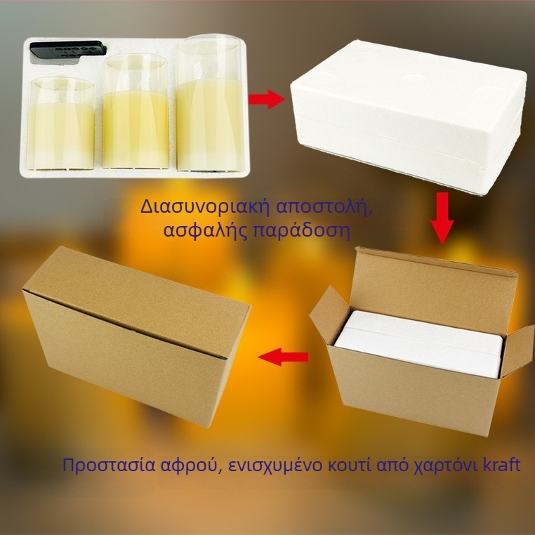 LED κερί σε γυάλινο κύπελλο, μπαταρία, κεφαλή φλόγας, διακοσμητικό πρόσθετο για επιτραπέζια παιχνίδια μυστηρίου και εγκλήματος, χριστουγεννιάτικη διακόσμηση