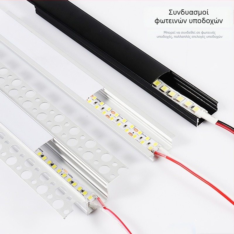 24V COB LED λωρίδα, με ρυθμιζόμενο φωτισμό, αυτοκόλλητη στην πίσω όψη