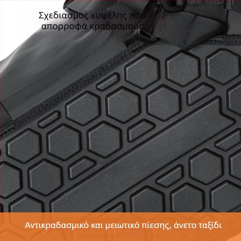 Αδιάβροχος σάκος μηχανής 28L, πολυλειτουργικός, με ανακλαστικά στοιχεία