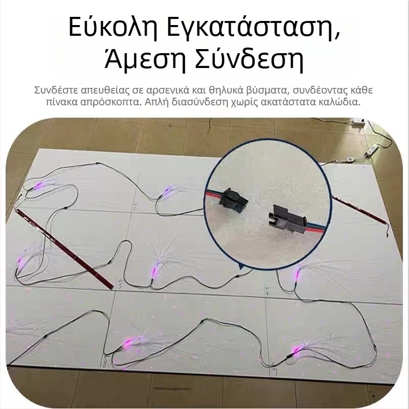 Οροφή από γύψο με ουρανό αστέρων και οπτικές ίνες, πυρίμαχο πάνελ ειδικού σχήματος, για σαλόνι/αιθουσα μέσων