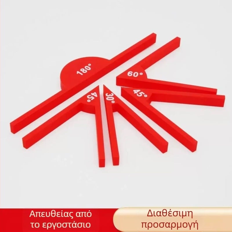 Όργανο μέτρησης γωνιών για γεωμετρική εκπαίδευση — Βοηθητικό εργαλείο για παιδιά