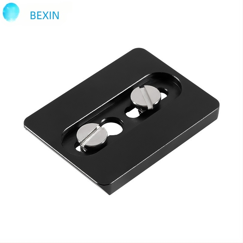 Bei Xin S60PL πλάκα γρήγορης απελευθέρωσης για κεφαλή τρίποδου DSLR, κράμα αλουμινίου, 62×45 mm, φορτίο 2–5 kg
