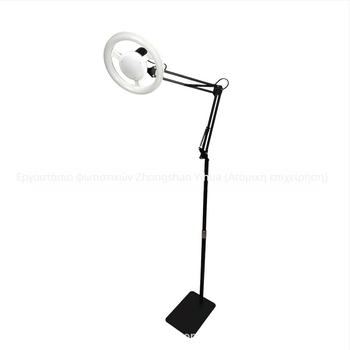 LED επιδαπέδια λάμπα ομορφιάς με απομακρυσμένο έλεγχο φωτισμού και προστασία ματιών, κατάλληλη για μανικιούρ, επεκτάσεις βλεφαρίδων, τατουάζ, διαμόρφωση φρυδιών και μακιγιάζ