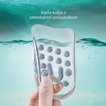 Prozirni petoslojni jastučić može podesiti visinu za muškarce i žene, dostupan je nevidljivi jastučić s pola jastučića za petu.