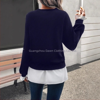 Proljetna i američka ležerna modna majica s vezicama za proljeće 2025., prekogranični izvoz, neovisna stanica Amazon Wish