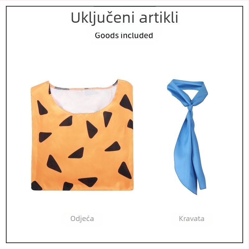 Film i TV Animacija Primitivni Cos Odjeća Fred Savage Odjeća cosplay Haljina za Noć vještica Odjeća za nastupe Odijelo