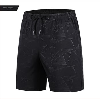 Kratke hlače za muškarce, brzosušeće ljetne tanke muške hlače za plažu većih veličina, široke elastične hlače, nove ledeno svilene hlače za trčanje