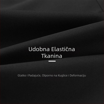 Sea Shear Standardne muške ležerne hlače Muška odjeća Ultra tanke šestodimenzionalne elastične nepeglane poslovne ravne ležerne duge hlače Muške 039