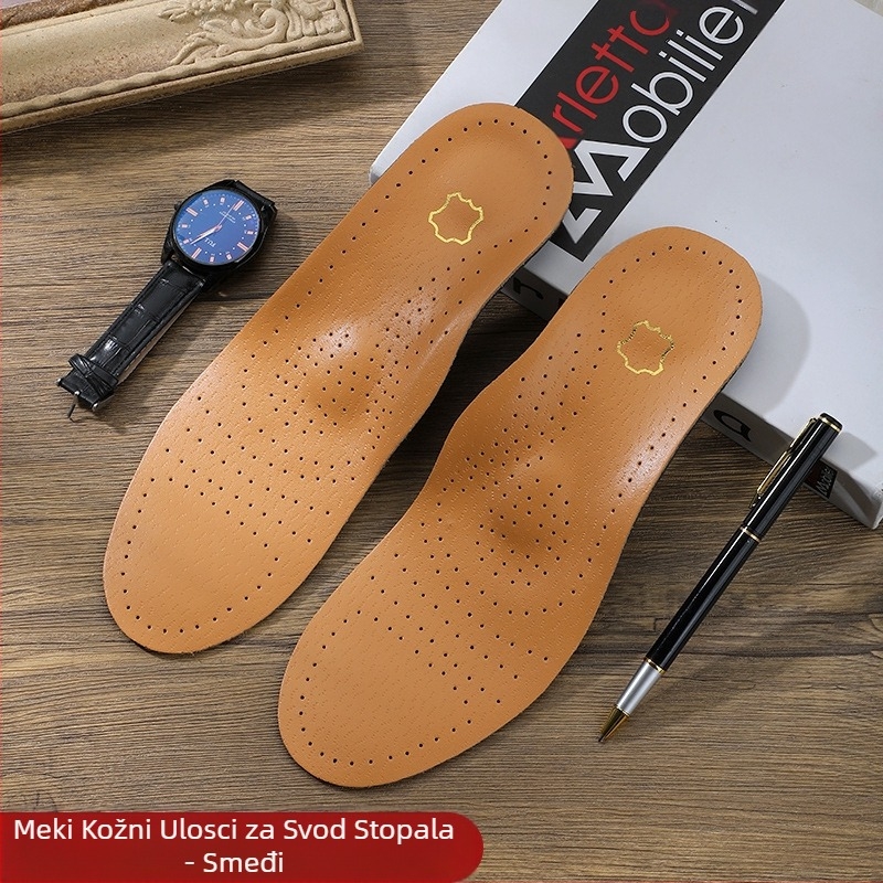 Uložak ispravlja svod stopala, štiti ravno stopalo, prava koža/pu koža, upija znoj, prozračan i udoban, povećava sportske uloške