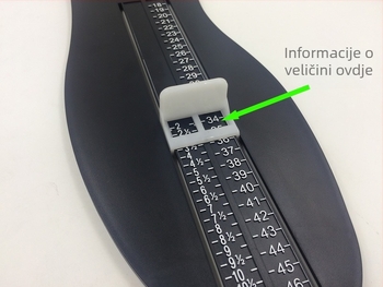 Britanska veličina Europska veličina Mjerač stopala Britanska veličina Mjerač stopala za odrasle Univerzalni mjerni instrument za odrasle i djecu Kućni mjerač stopala Veličina
