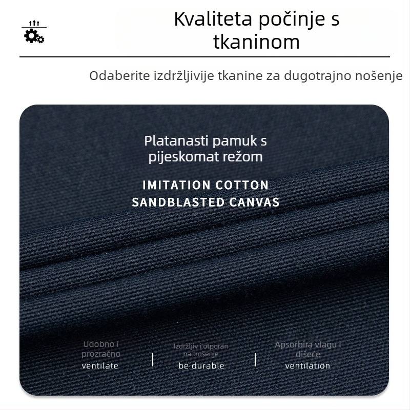 Prekogranični trodimenzionalni kombinezoni s velikim džepovima Kombinezoni s prilagođenim tiskom u boji Kombinezoni s više džepova Tvornička odjeća Odjeća za zaštitu rada