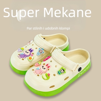 Nove platnene cipele s dvostrukom bojom od voća Rab, univerzalne, za muškarce i žene, s rupicama, vanjske cipele, ravne, neklizajuće papuče, modne sandale