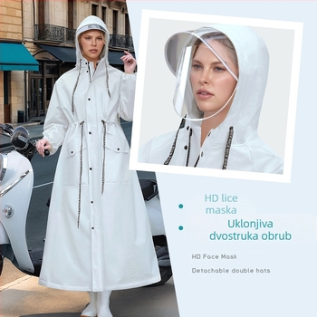 Besplatna dostava Električni bicikl za odrasle, veliki, jednostruki, dugi, za cijelo tijelo, vodootporni, za jednokratnu upotrebu, prekogranični, kabanica