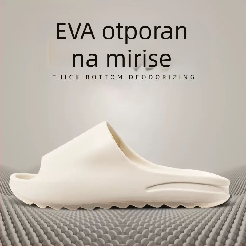 Nove muške papuče od kokosa iz 2025., originalna roba, osjećaj debelog dna, osjećaj gnoja, nove sportske sandale Eva Outer Wear iz 2025.