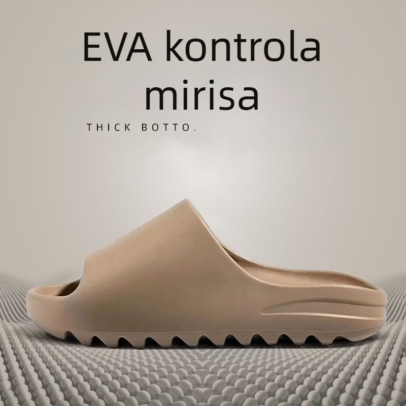 Nove muške papuče od kokosa iz 2025., originalna roba, osjećaj debelog dna, osjećaj gnoja, nove sportske sandale Eva Outer Wear iz 2025.
