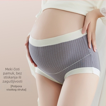 Donje rublje visokog struka za trudnice, žensko donje rublje za ranu, srednju i kasnu trudnoću, postporođajno donje rublje visokog struka bez tragova, pamučno donje rublje većih veličina bez tragova