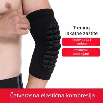 Štitnici za koljena i laktove, taktički, zadebljani i dugi, za puzanje prema naprijed, otporni na pad i sudare, profesionalni sportski jastučići