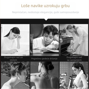 Prekogranični hitni pojas za korekciju leđa, pojas za korekciju držanja za odrasle s grbavim leđima, prozračni uređaj za korekciju držanja