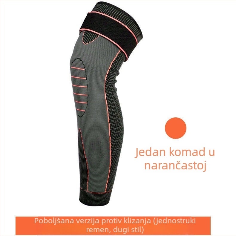 Sportske košarkaške produžene zadebljane navlake za koljeno za muškarce i žene, tople muške i ženske navlake za noge s vezicama za jesen i zimu, otporne na hladnoću