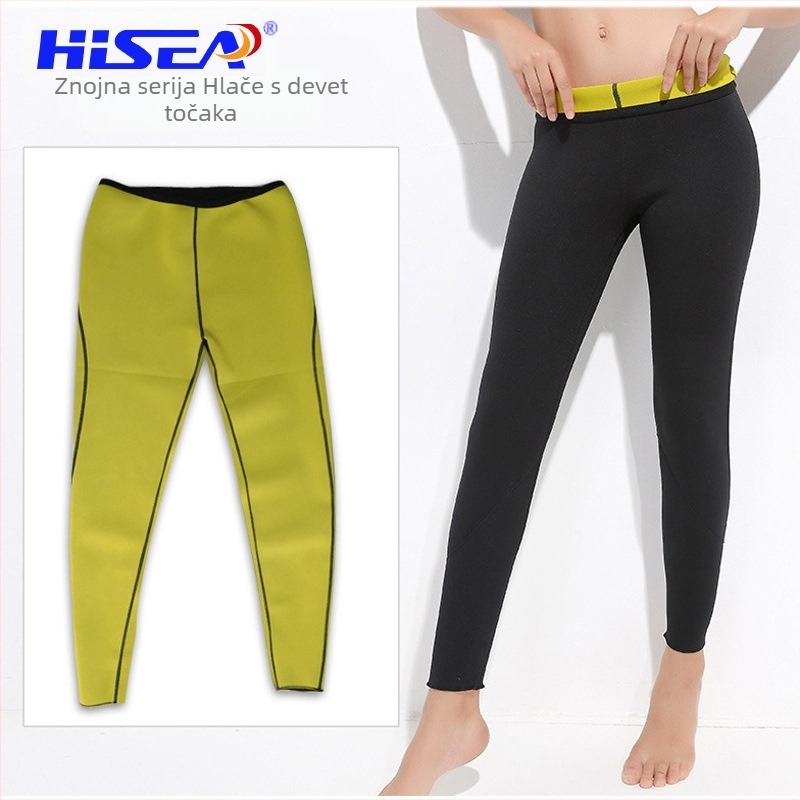 Tvornica veleprodaje sportskih joga hlača za muškarce i žene, bodybuilding, znojne hlače za oblikovanje tijela, sauna hlače za trčanje, samozagrijavajuće trenirke