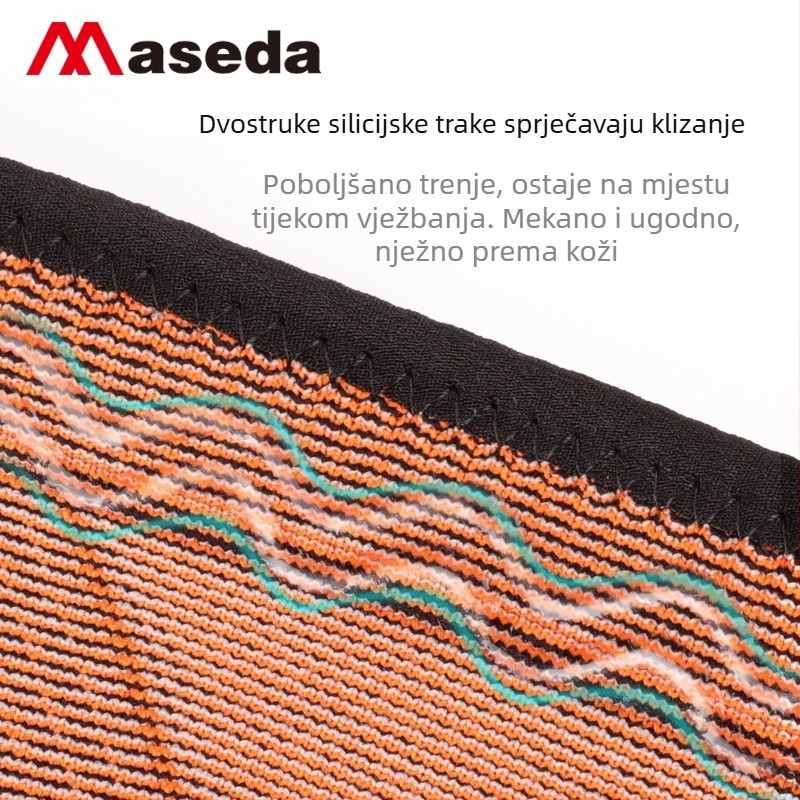 Novi silikonski opružni čep za koljeno, protuklizni oslonac za koljeno, topli uže za preskakanje, biciklizam, planinarenje, silikonski prsten za sportsku čašicu koljena