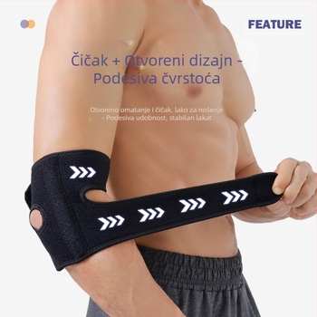 Vanjski sportovi Fitness lopta za trening trčanje podesivi fiksni udobni prozračni amortizirajući štitnik za laktove veleprodaja