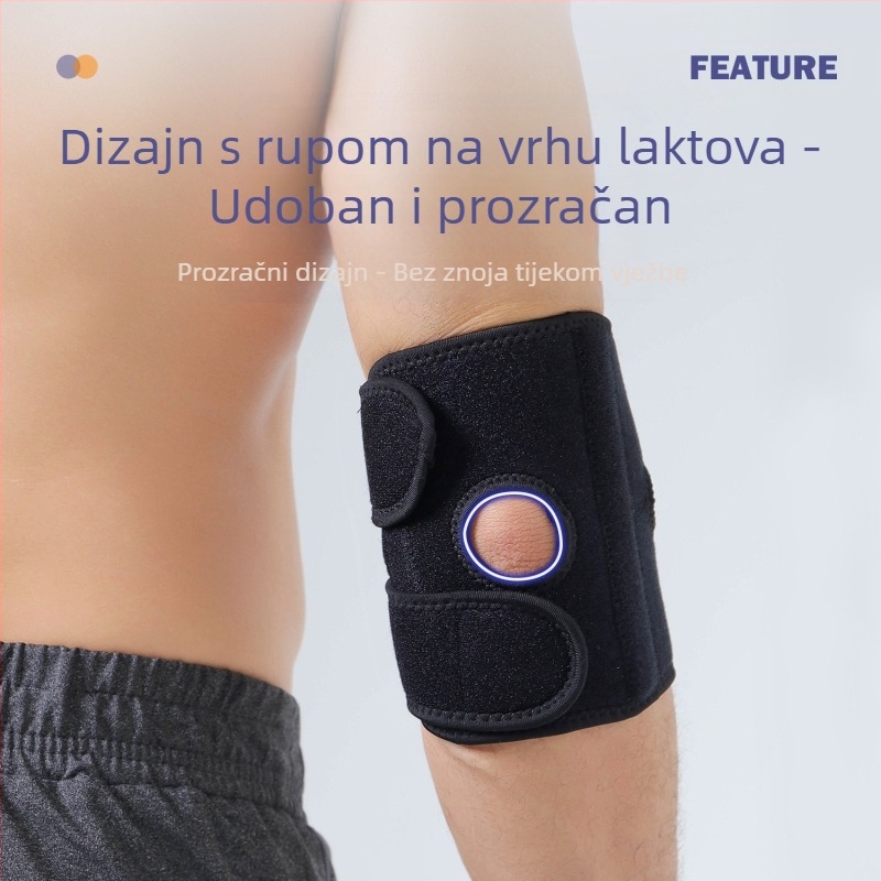 Vanjski sportovi Fitness lopta za trening trčanje podesivi fiksni udobni prozračni amortizirajući štitnik za laktove veleprodaja