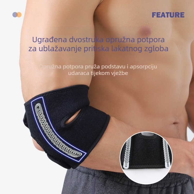 Vanjski sportovi Fitness lopta za trening trčanje podesivi fiksni udobni prozračni amortizirajući štitnik za laktove veleprodaja