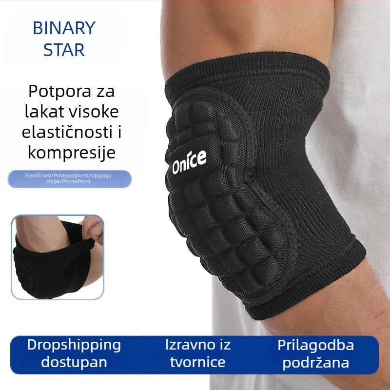 Taktički štitnici za laktove, Sportski zadebljani štitnici za skijaške laktove protiv sudara, Proizvođači zaštitne opreme za borilačke vještine, odbojku, plesne sportove i zaštitnu opremu protiv sudara na veliko