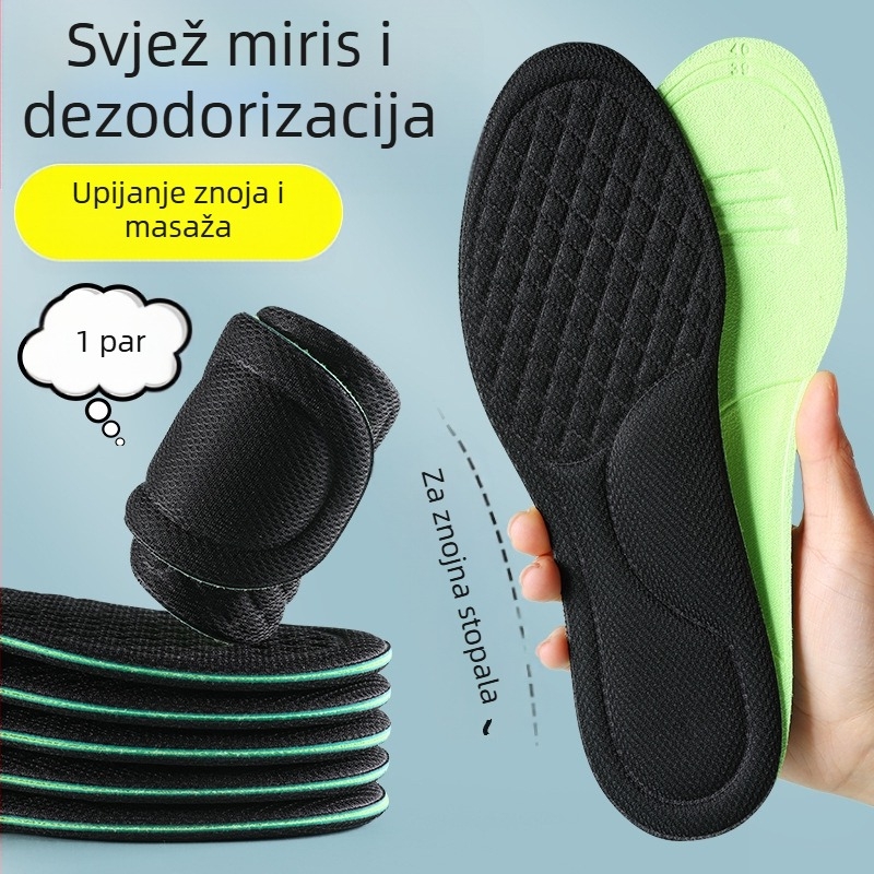 Dezodorans od pelina i uložak bez mirisa, masaža, upija znoj, mekane i udobne muške i ženske cipele za znojna stopala, prozračne i suhe, sportske čizme