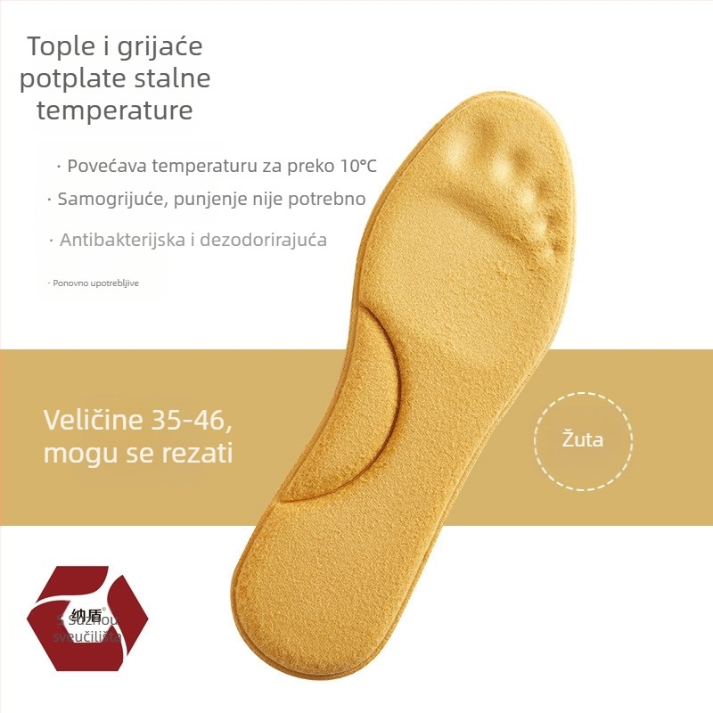 Zimski topli i konstantne temperature termalni ulošci Nano Gene Technology Fyzikalni dugotrajni grijaći i dezodorirajući ulošci za žene