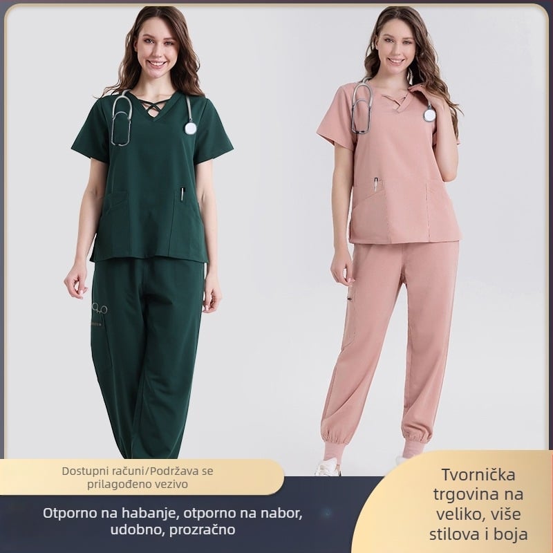 Veleprodaja na zalihi odjeća za pranje liječnika, odjeća za operacijsku salu, odjeća za medicinske sestre, kozmetički salon, odijelo za brzosušeću bolničku radnu odjeću