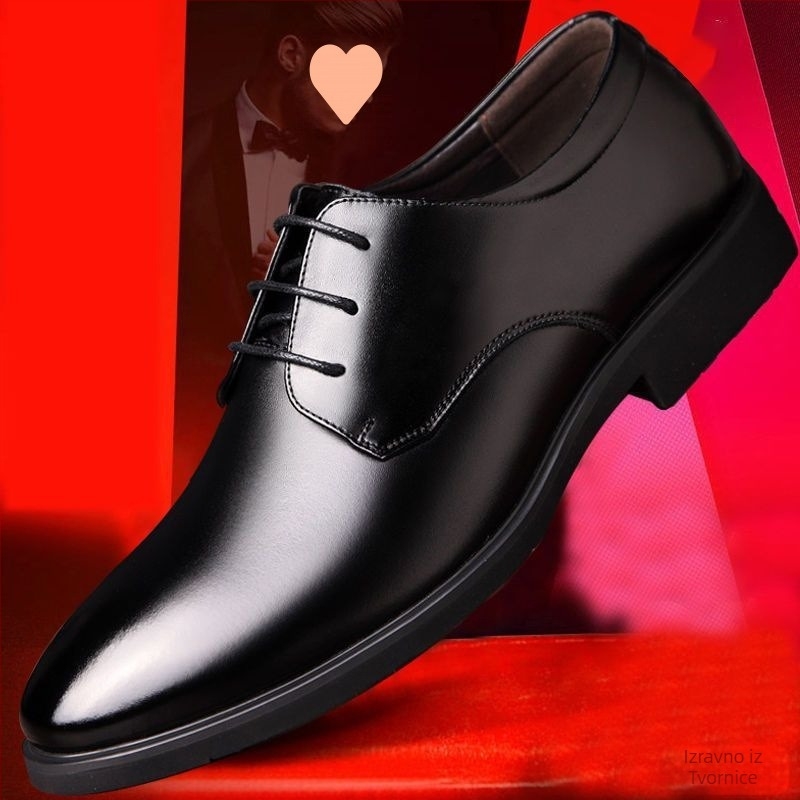 Prava mekana koža, posebna cijena, kožne cipele, muška moda, univerzalne ležerne kožne cipele, mladenačke poslovne cipele za posao, muška moda