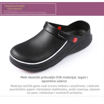 Kuharske cipele, Zaštitne cipele za rad, Zaštitne cipele, Kuharske cipele, Radne cipele, Otporne na ulje, Neklizajuće, Vodootporne radne cipele