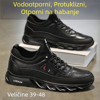 Muške cipele za kuhare prekogranične kuhinje, ljetne, kuhinjske, poslovne, univerzalne, ležerne, s mekim potplatom, crne, plus size, sportske kožne cipele