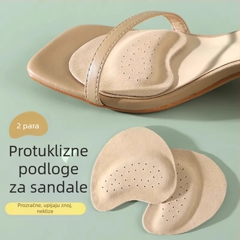 Ulošci za sandale, Visoke pete, Jastučići za prednji dio stopala, Posebni protuklizni jastučići za znojna stopala, Samoljepljivi nevidljivi neumorni artefakt za stopala, Super mekani