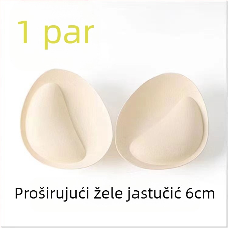 Točkasti bešavovi za vanjsko širenje, male grudi izgledaju veće, push-up ulošci od 4 cm, jastučići za grudi za djevojčice, ravnih prsa, veći push-up ulošci za grudnjak od 6 cm