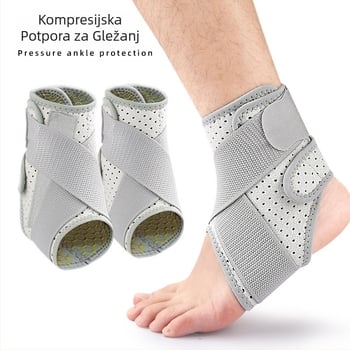 Sportska zaštita za gležanj pod pritiskom, vanjski sportovi za jahanje, košarka, badminton, remen s dvostrukim tlačnim fiksnim štitnikom