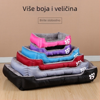 Uklonjiva i periva kućica za kućne ljubimce, podloga za mačke, topla podloga za četiri godišnja doba, poligonalna oprema za kućne ljubimce, veleprodaja kućica za kućne ljubimce