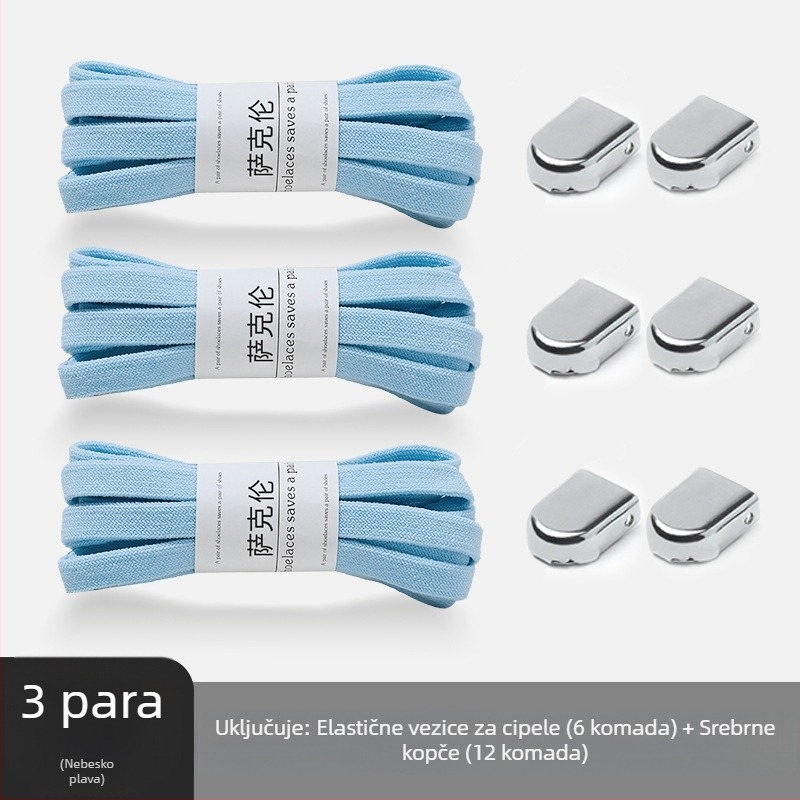 Male bijele muške i ženske cipele bez vezica, dječje labave crno-bijele ravne vezice s kopčom od užeta za vezice, bez vezica