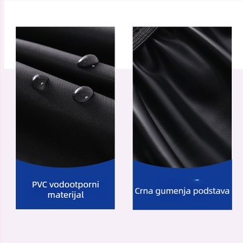 Navlake za cipele otporne na kišu za muškarce i žene, neklizajuće silikonske vodootporne vanjske visoke cijevi od PVC-a, zadebljane, otporne na habanje, srednje cijevi, navlake za cipele, veleprodaja, reflektirajuće