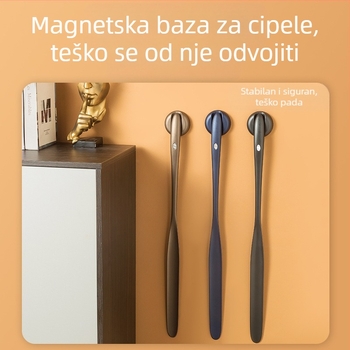 Produžena magnetska žlica za cipele za nošenje cipela bez saginjanja, podizač cipela za starije osobe i trudnice, visokokvalitetna plastična žlica za cipele i žlica za cipele za prekogranični promet