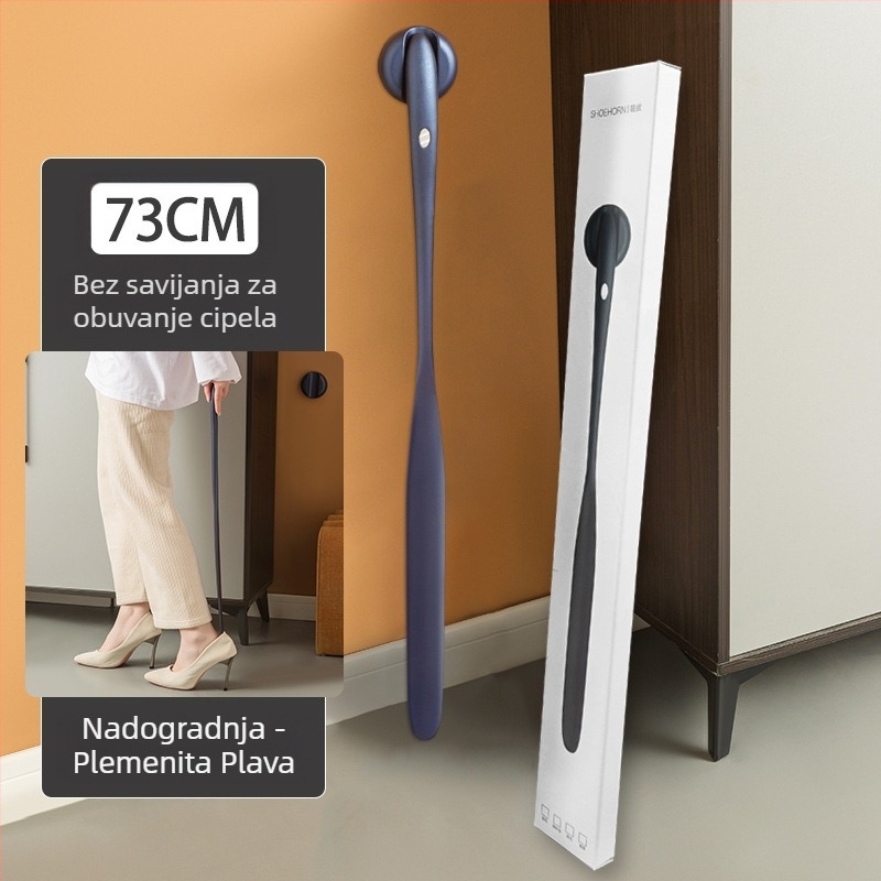 Produžena magnetska žlica za cipele za nošenje cipela bez saginjanja, podizač cipela za starije osobe i trudnice, visokokvalitetna plastična žlica za cipele i žlica za cipele za prekogranični promet