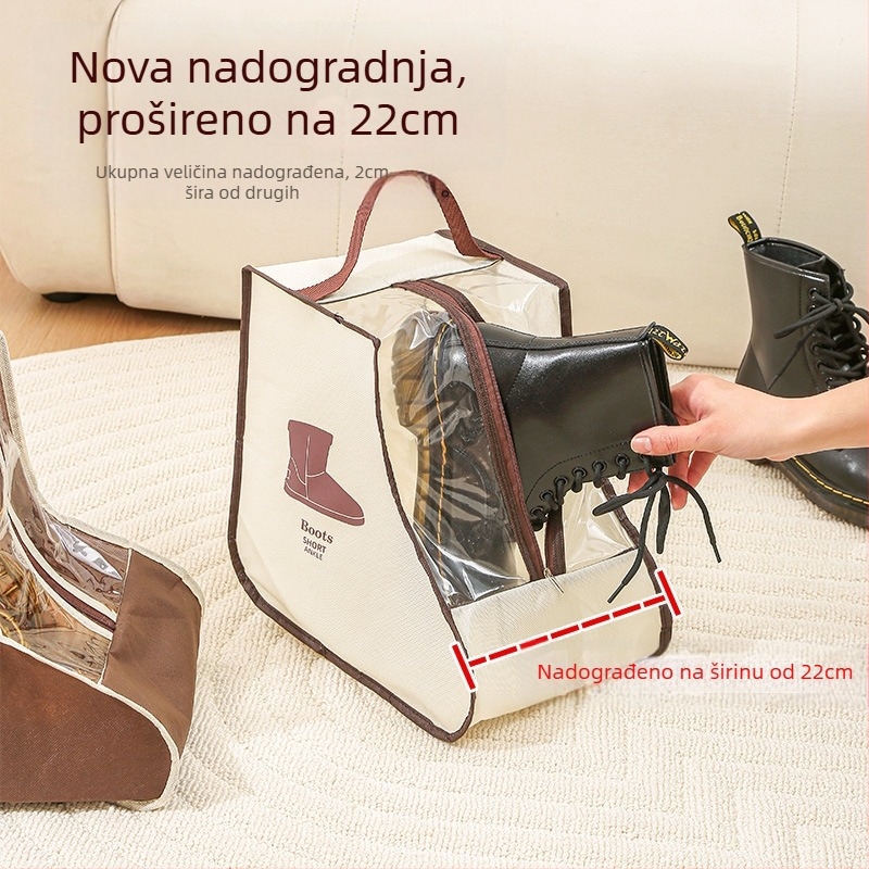 Cross-Border Household Boots torba za cipele otporna na vlagu i prašinu, PVC netkana praktična torba za cipele