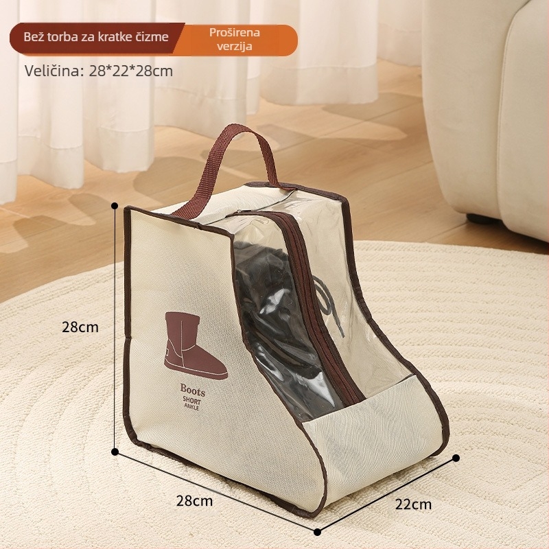 Cross-Border Household Boots torba za cipele otporna na vlagu i prašinu, PVC netkana praktična torba za cipele