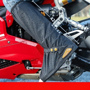 Visoka vodootporna navlaka za kišne cipele od pletenog materijala, nova integrirana vodootporna navlaka za motocikle za muškarce i žene s dugim navlakama za cipele