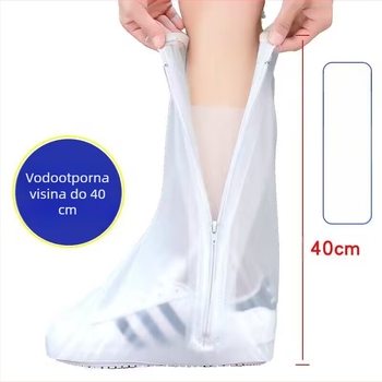 PVC vodootporne cipele s vodootpornim slojem, unisex visoke putne cipele s cijevi, zadebljane neklizajuće cipele otporne na kišu, veleprodaja